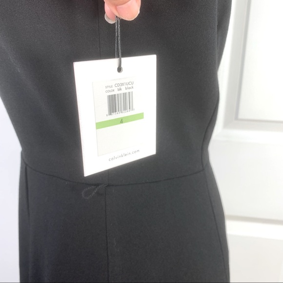 NWT Calvin Klein Keyhole A-Line Dress - Picture 13 of 13